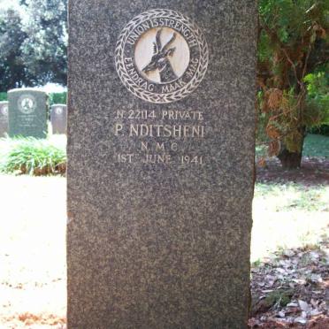 NDITSHENI P. -1941