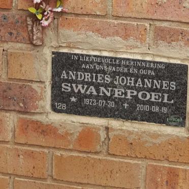 SWANEPOEL Andries Johannes 1923-2010