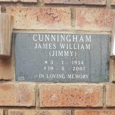 CUNNINGHAM James William 1934-2007