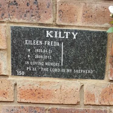 KILTY Eileen Freda 1935-2000