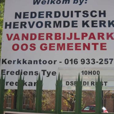 1. NHK Vanderbijlpark Oos