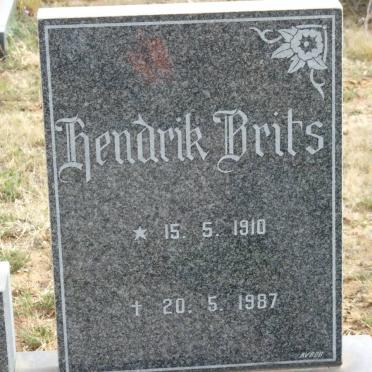 BRITS Hendrik 1910-1987