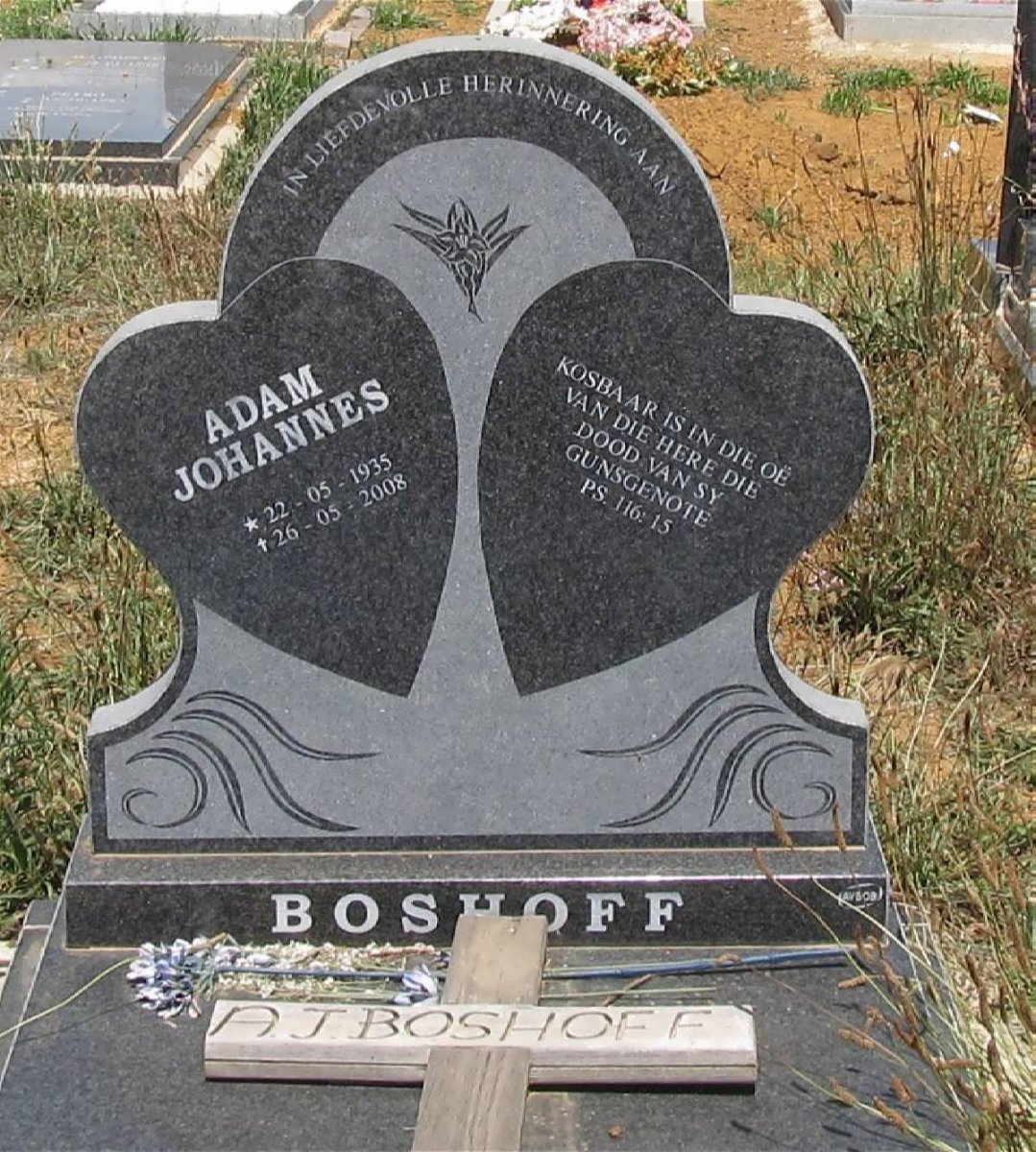 BOSHOFF Adam Johannes 1935-2008