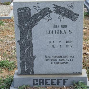 GREEFF Lourika S. 1919-1982