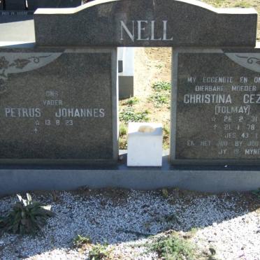 NELL Petrus Johannes 1923- &amp; Christina Gezina TOLMAY 1931-1978