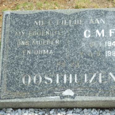 OOSTHUIZEN C.M.F. 1941-1996