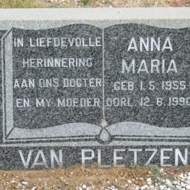 PLETZEN Anna Maria, van 1955-1990