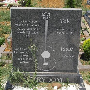 STRYDOM Tok 1937- &amp; Issie 1938-2009