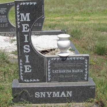 SNYMAN Catharina Maria 1946-1995