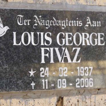 FIVAZ Louis George 1937-2006