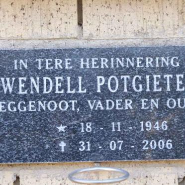 POTGIETER Wendell 1946-2006