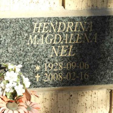 NEL Hendrina Magdalena 1928-2008