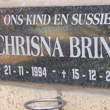 BRINK Chrisna 1994-2004