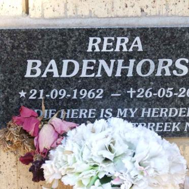 BADENHORST Rera 1962-2008
