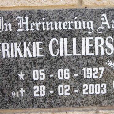 CILLIERS Frikkie 1927-2003
