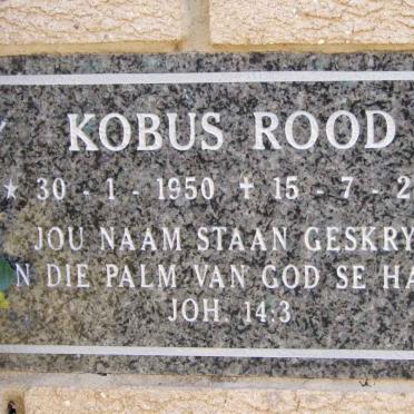 ROOD Kobus 1950-2006