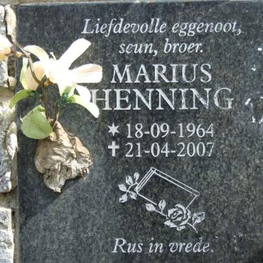 HENNING Marius 1964-2007