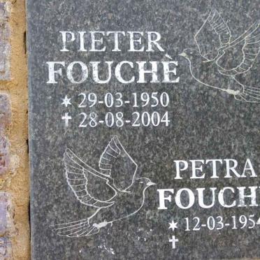 FOUCHE Pieter 1950-2004 &amp; Petra 1954-