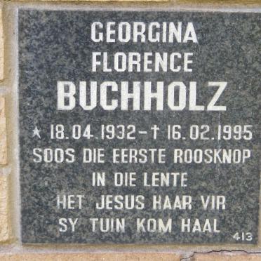 BUCHHOLZ Georgina Florence 1932-1995
