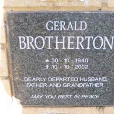 BROTHERTON Gerald 1940-2002