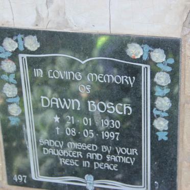 BOSCH Dawn 1930-1997