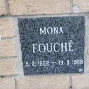 FOUCHE Mona 1922-1988