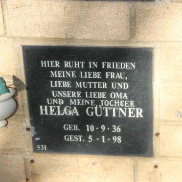 GUTTNER Helga 1936-1998