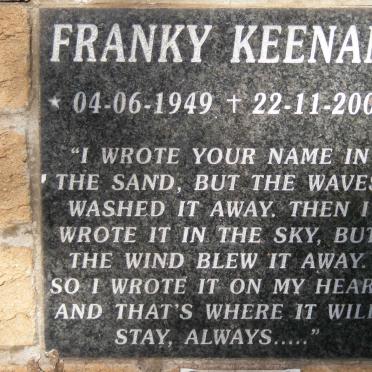 KEENAN Franky 1949-2004