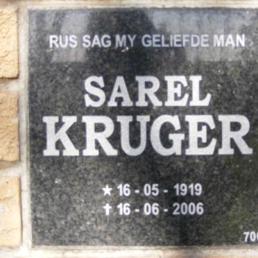 KRUGER Sarel 1919-2006