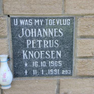 KNOESEN Johannes Petrus 1965-1991