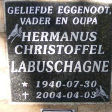 LABUSCHAGNE Hermanus Christoffel 1940-2004