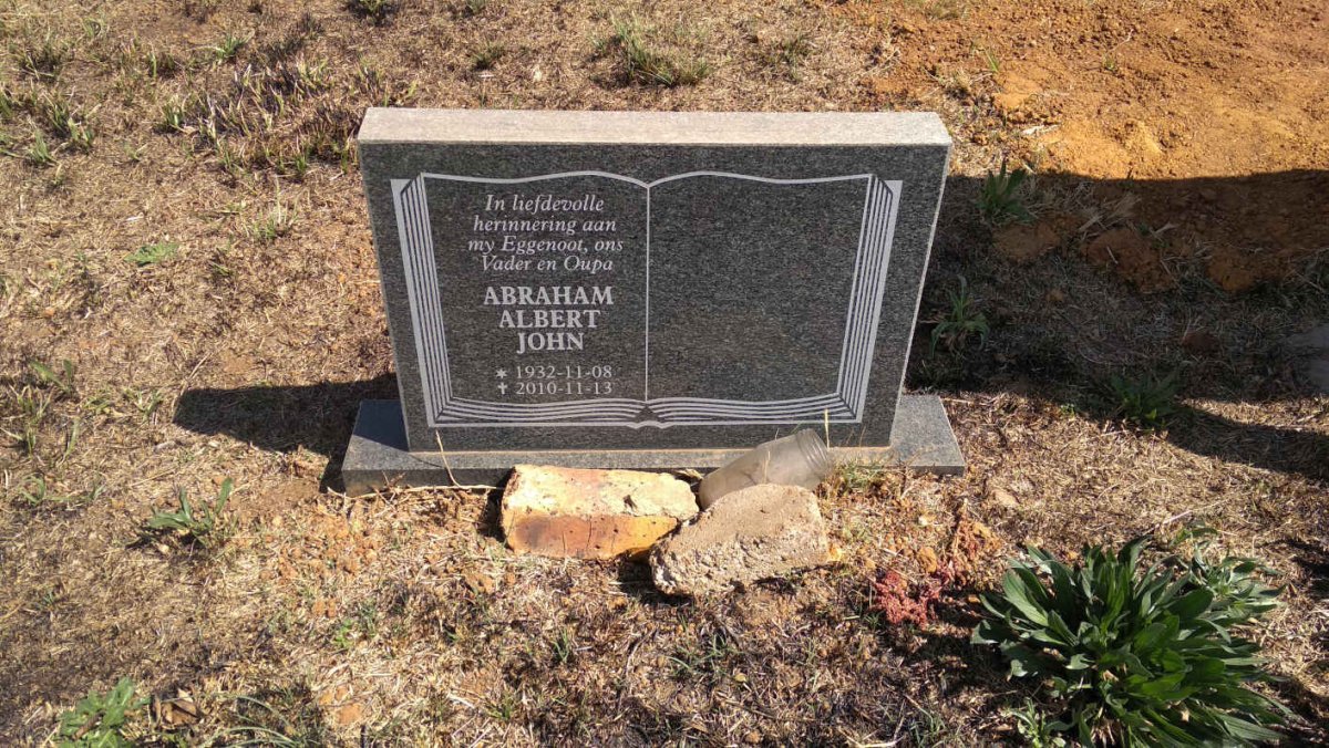 ? Abraham Albert John 1932-2010