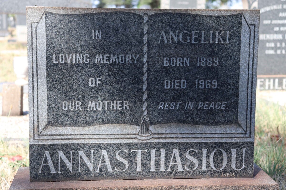 ANNASTHASIOU Angeliki 1889-1969