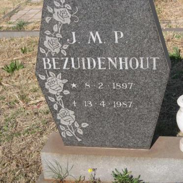 BEZUIDENHOUT J.M.P. 1897-1987