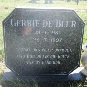 BEER Gerrie, de 1961-1997