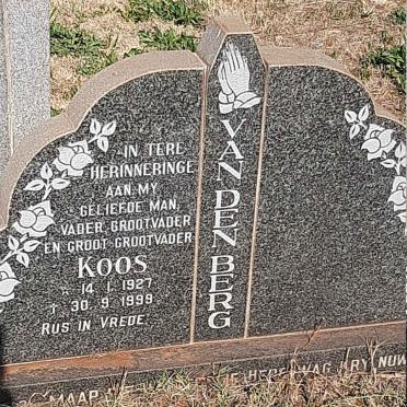 BERG Koos, van den 1927-1999