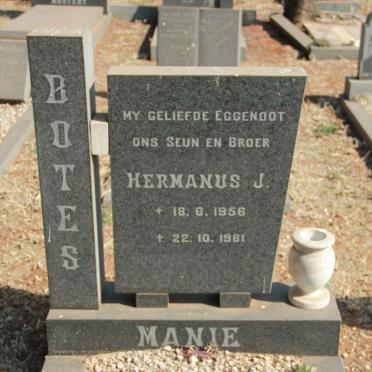 BOTES Hermanus J. 1956-1981