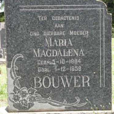 BOUWER Maria Magdalena 1894-1958