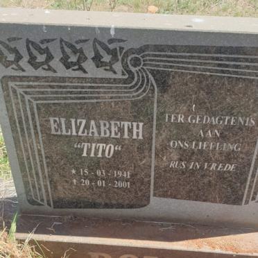 BOLT Elizabeth 1941-2001