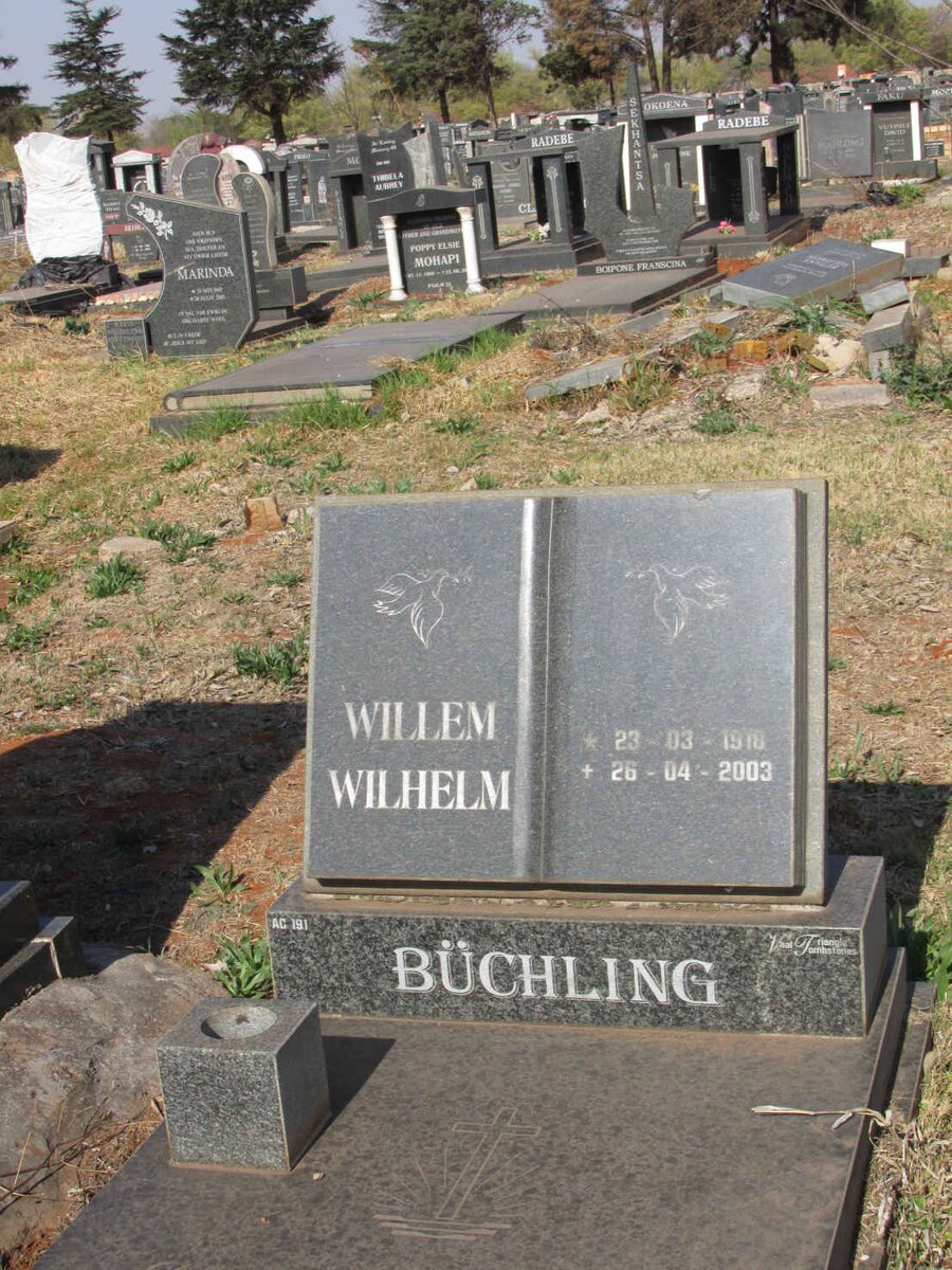 BUCHLING Willem Wilhelm 1918-2003