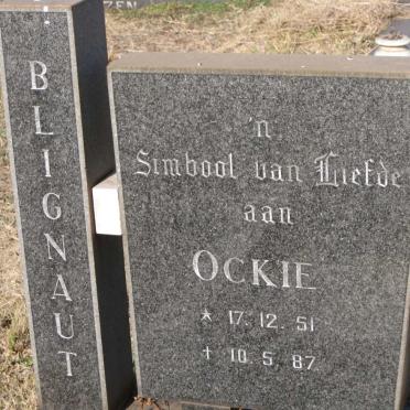 BLIGNAUT Ockie 1951-1987