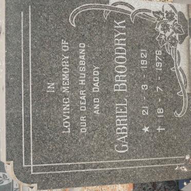BROODRYK Gabriel 1921-1976