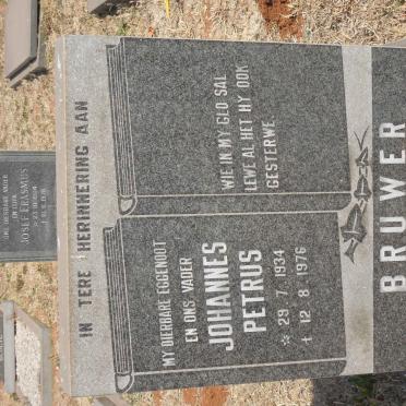 BRUWER Johannes Petrus 1934-1976