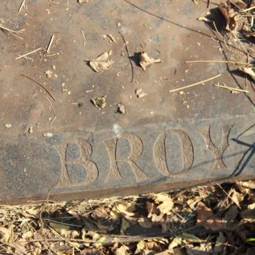 BRUMMER Broy 1937-1995 &amp; Annatjie 1944-2006