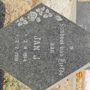 BRUYN Jan J., de 1914-1981 &amp; Susanna F. 1918-2012