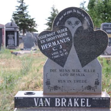 BRAKEL Hermanus C.J., van 1932-2007