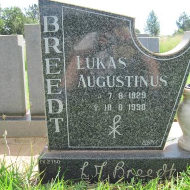 BREEDT Lukas Augustinus 1929-1998