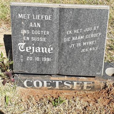 COETSEE Tejané 1991-1991
