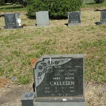 CALLESEN Anna Marie 1910-1983