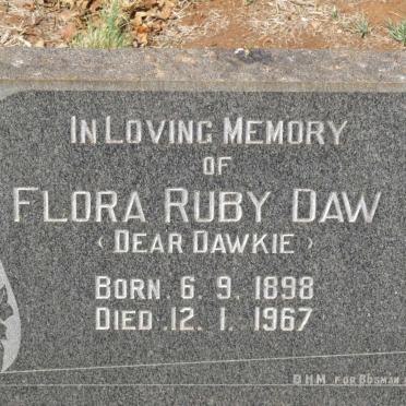 DAW Flora Ruby 1898-1967